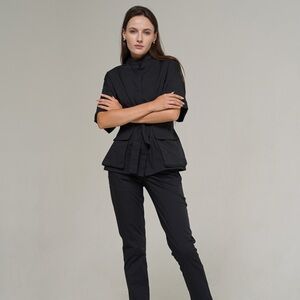 Market and spruce Women's Black casual blazer